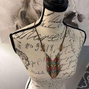 Handmade beaded necklace